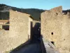 Lagrasse - Façades de pierres de la cité médiévale