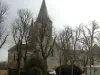 L'église Saint-Pierre en hiver