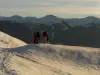 Granier - snowshoe hike