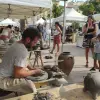 Antibes ceramic market