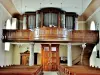 L'orgue Schwenkedel de 1934, dans l'église d'Aspach-le-Haut (© J.E)