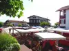 Market on the village square