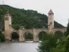 Puente Valentré en el Lote