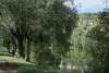 Озеро Лабарт и вид на Кайлус