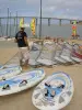 Cours de paddle sur la Grande plage de Fromentine