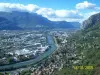 Prachtig uitzicht op Grenoble!