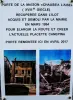 Information on the Chauss'à l'Aise house (© JE)