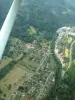 Niederbruck - The village of Niederbruck seen from the sky