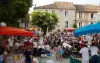 Marché de Monflanquin (© ferme Couderc)