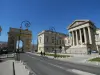 The Palace of Justice, the Arc de Triomphe and the Rue Foch