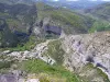 Orpierre - ​​Cliffs of the Castle and Puy