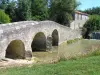 Peassel bridge at Penne-d'Agenais