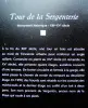 Informations sur la tour de la Sergenterie (© Jean Espirat)