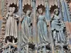 Les vierges folles, de la cathédrale (© Jean Espirat)