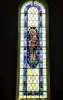 Stained glass window of Saint Lucia (© JE)