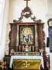 Altar of the Virgin, in the church (© JE)