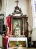 Altar of Saint-Joseph, in the church (© JE)