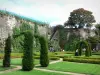 Анжер - Замковый сад (газоны, подстриженные кусты)