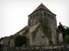 Мутье-д'Аэн - Романская колокольня церкви