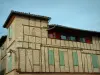 ライルシュルタルン - レンガと木骨造りのバスティードハウス