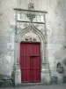 胡桃木 - 圣母教堂的门户