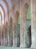 Abbazia di Fontenay - Interno della chiesa abbaziale