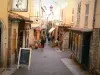 Antibes - Via dello shopping del centro storico