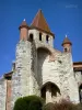 Auvillar - Glockenturm der Kirche Saint-Pierre (ehemaliges Benediktinerpriorat)