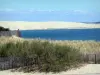 Bacino d'Arcachon - Mostra Dune du Pilat dalla punta di Cap Ferret
