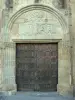 Basilika von Evron - Portal der Basilika Notre-Dame-de-l'Epine