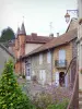 Bèze - Veduta della casa di Les Tourelles