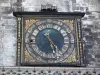Bordeaux - Intérieur de la cathédrale Saint-André : horloge