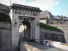 Briançon - Upper town (Vauban citadel, fortified town built by Vauban): Pignerol front-door and fortifications