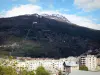 Briançon - Buildings of the city and mountain