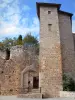 Bruniquel - Entrance to the castle