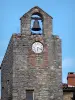 Bruniquel - Bell and clock of the belfry 
