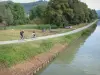 Burgund-Kanal - Radtour entlang des Kanals in Saint-Victor-sur-Ouche im Ouche-Tal