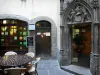 Clermont-Ferrand - Savaron hotel e il suo timpano scolpito