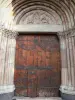 Embrun - Portal of the Notre-Dame-du-Réal cathedral