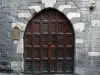 Embrun - Gouverneurs house (former Governors mansion): Renaissance door