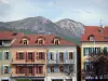 Gap - Facades of houses and mountains