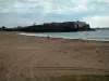 Halbinsel Quiberon - Sandstrand, Festung von Penthièvre und Meer (Atlantischer Ozean)