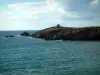 Halbinsel Quiberon - Wilde Küste (Côte Sauvage) : Ufer und Meer (Atlantischer Ozean)