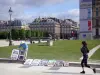 Jardin des Tuileries - Pratique du jogging dans les allées du parc