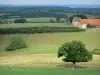Landschaften der Bourgogne