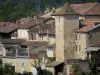 Lavardens - Ronde van woningen en Castelnau (dorp)