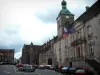 Luxeuil-les-Bains - Municipio (Town Hall) e San Pietro (vecchia abbazia)