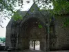 Moutier-d'Ahun - Chiesa Flamboyant portale