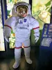 Museo dell'aria e dello spazio Le Bourget - Tuta da astronauta nella sala della conquista dello spazio