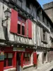 Parthenay - Case a graticcio della Rue de la Vau Saint-Jacques